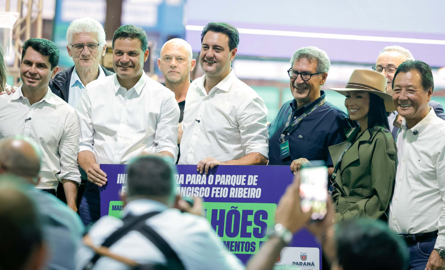 Na Expoingá, governador anuncia R$ 53,8 milhões para ampliar e modernizar parque de exposições