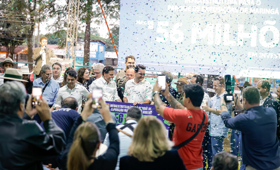 Na Expoingá, governador anuncia R$ 53,8 milhões para ampliar e modernizar parque de exposições