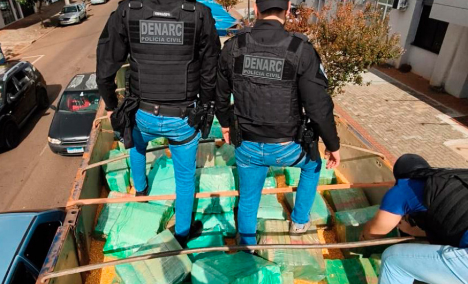 PCPR apreende mais de 2,3 toneladas de maconha durante abordagem em Palmas
