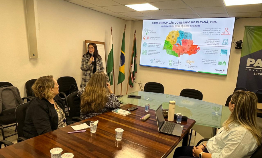 SESA - Referência em vigilância, Paraná recebe comitiva técnica para fortalecer monitoramento de síndromes gripais