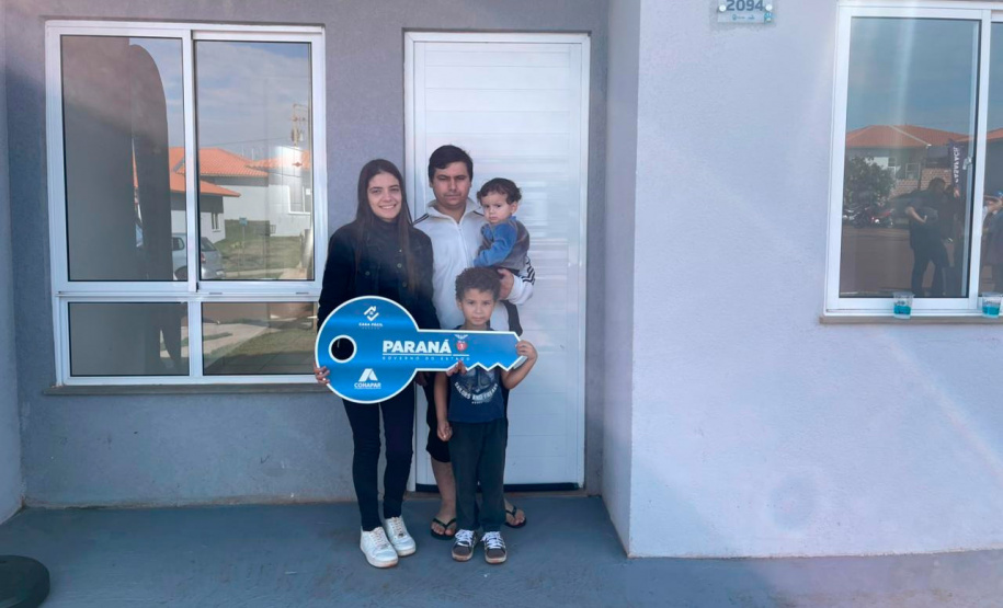 Entrega Resid. Porto Feliz em Campo Mourão