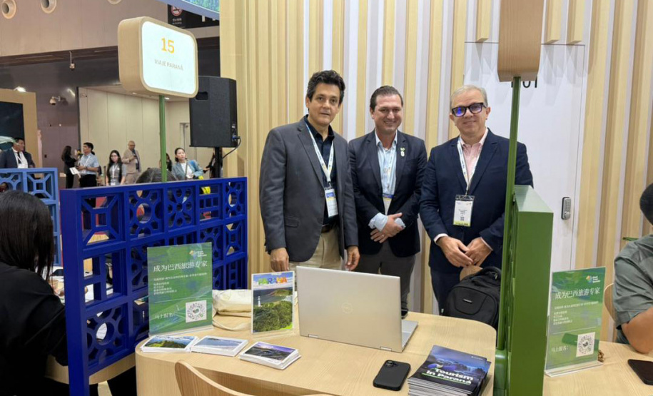 Pela primeira vez na história, Estado promove turismo paranaense em feira na China