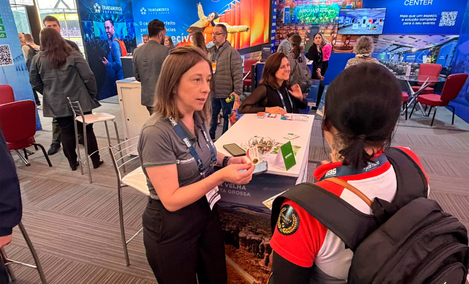 Viaje Paraná amplia contato com empresas do MICE e leva coexpositores ao Evento Business Show