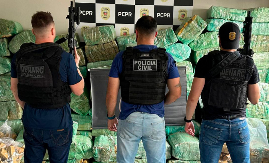 PCPR apreende mais de 2,3 toneladas de maconha durante abordagem em Palmas