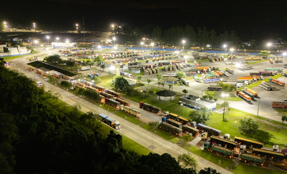 Portos do Paraná moderniza iluminação do Pátio de Triagem com investimento de R$ 7,7 milhões