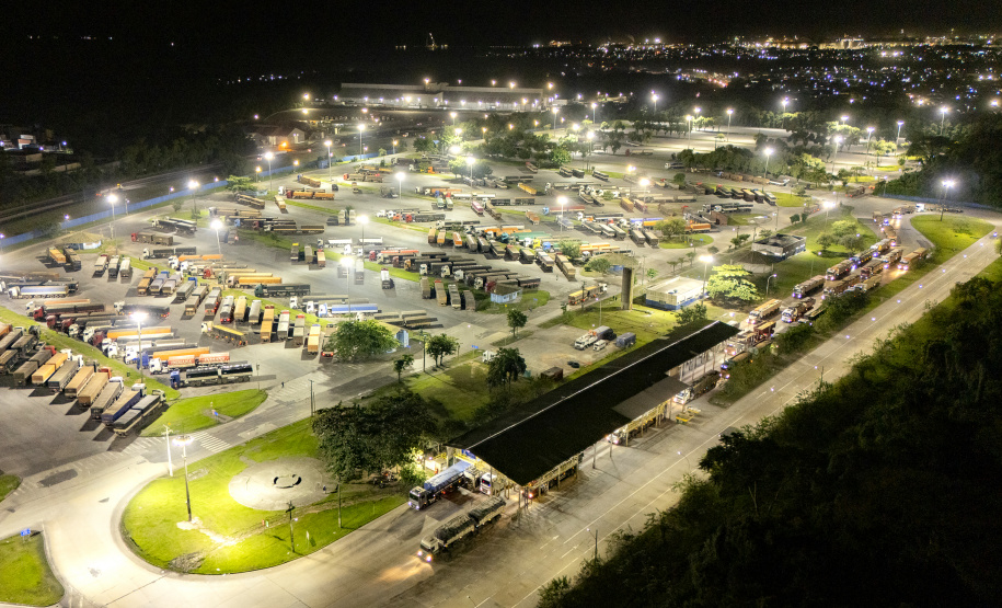 Portos do Paraná moderniza iluminação do Pátio de Triagem com investimento de R$ 7,7 milhões