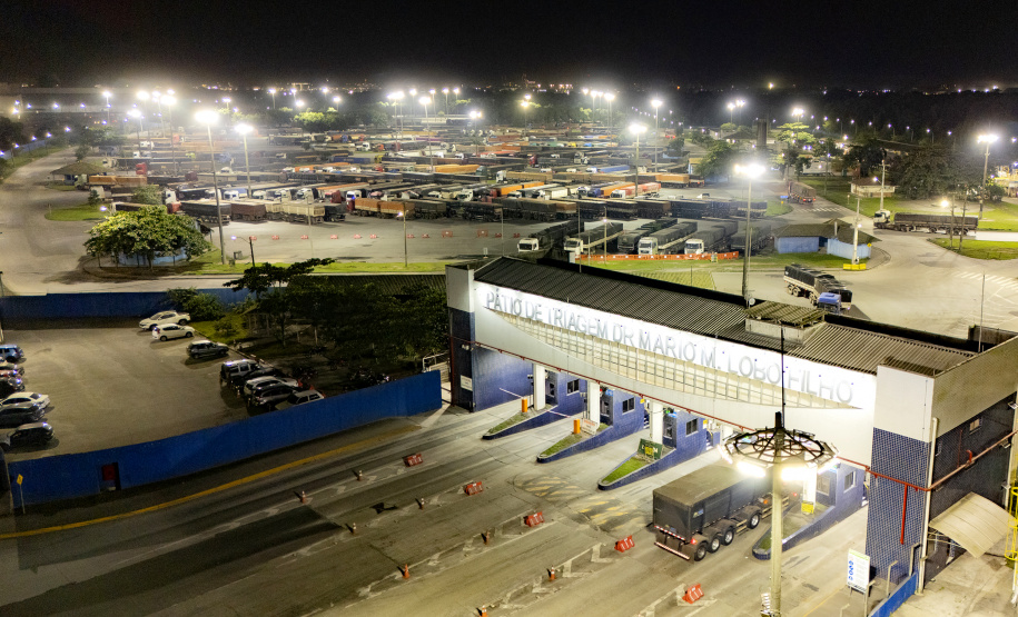 Portos do Paraná moderniza iluminação do Pátio de Triagem com investimento de R$ 7,7 milhões
