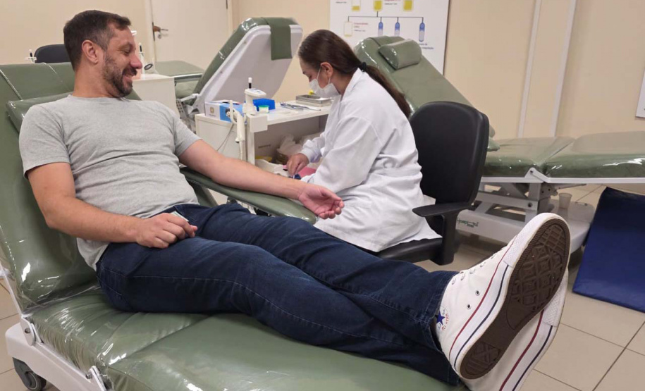 SESA - Hemepar disponibiliza transporte gratuito e coletas externas para grupos de doadores de sangue