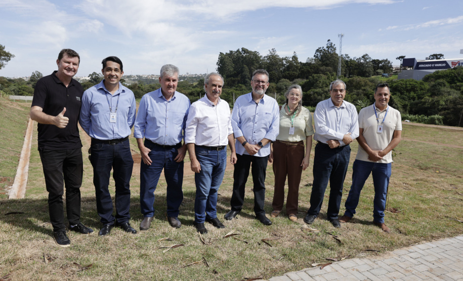 SANEPAR - Cascavel: Sanepar entrega área revitalizada após obra de desassoreamento do Lago Municipal