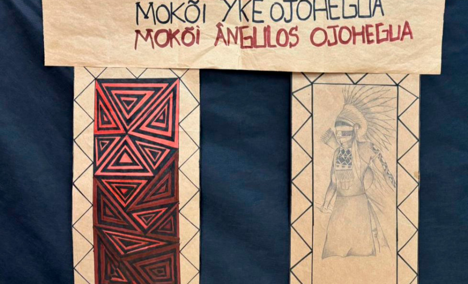 Professora de colégio estadual usa grafismos e artesanatos indígenas para ensinar Geometria e Trigonometria