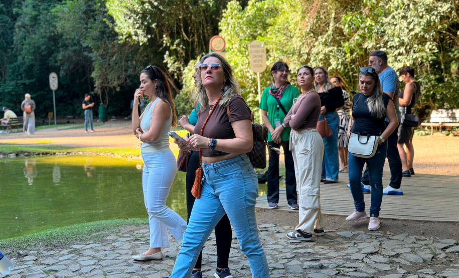 Agentes de viagem de todo o Brasil estão conhecendo o turismo do Paraná presencialmente
