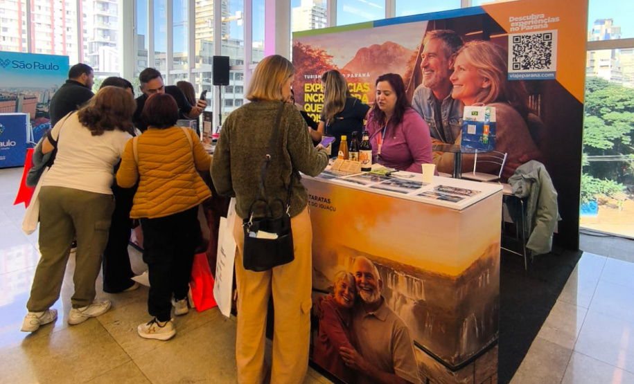 Em evento nacional, Viaje Paraná atinge marca de 30 mil capacitados sobre o turismo
