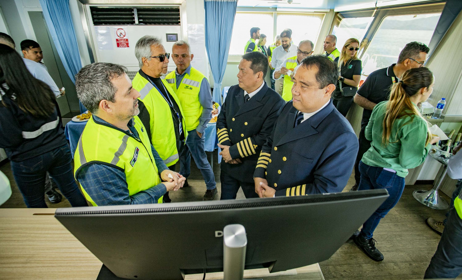 Fwd: Navio Sustentável em viagem inaugural atraca em Paranaguá