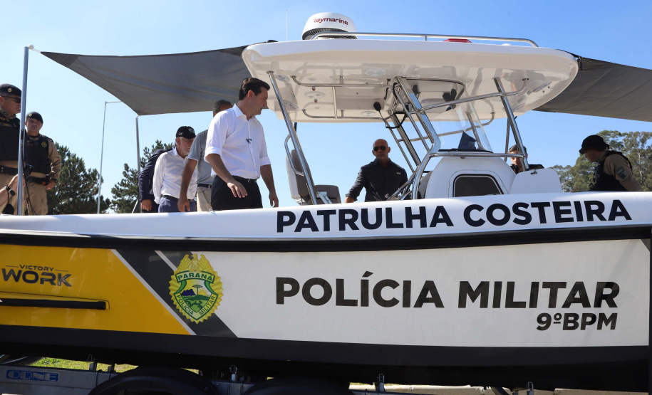 R$ 338 milhões: Ratinho Junior anuncia maior investimento da história em segurança pública