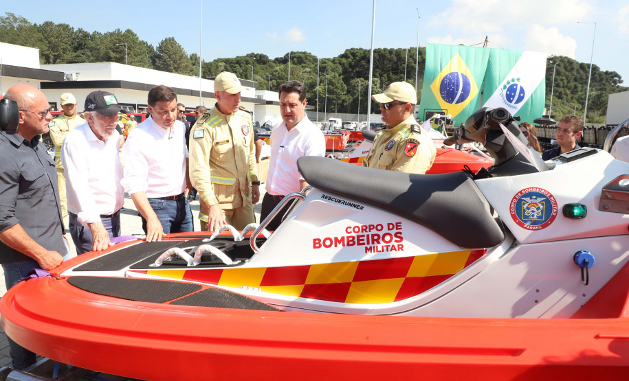 Inéditas no Brasil, CBMPR passa a ter motoaquáticas de resgate em enchentes e cenários extremos