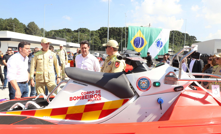 Inéditas no Brasil, CBMPR passa a ter motoaquáticas de resgate em enchentes e cenários extremos