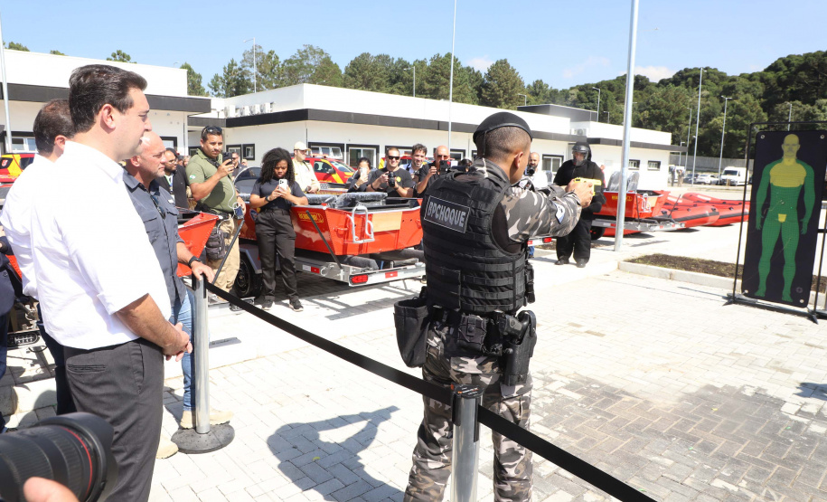 Com nova sede do BOPE e equipamentos, PMPR amplia operações de alta complexidade