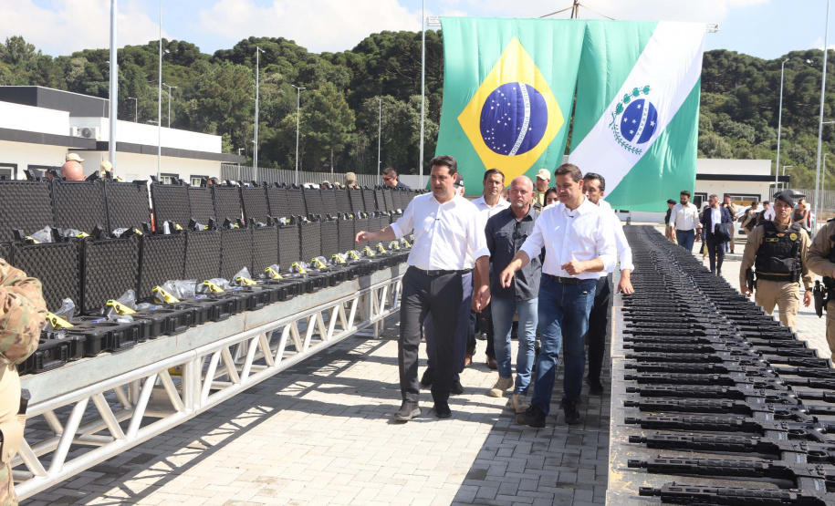 R$ 338 milhões: Ratinho Junior anuncia maior investimento da história em segurança pública