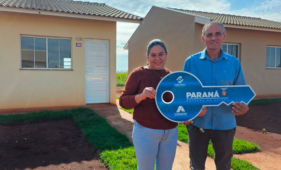 Entrega Jd Nova Esperaça, em Iracema do Oeste