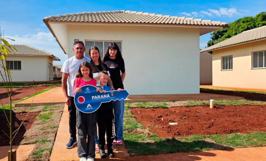 Entrega Jd Nova Esperaça, em Iracema do Oeste