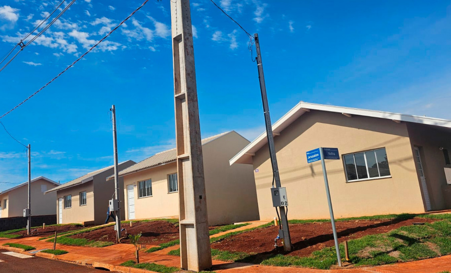 Entrega Jd Nova Esperaça, em Iracema do Oeste