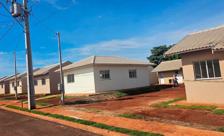Entrega Jd Nova Esperaça, em Iracema do Oeste