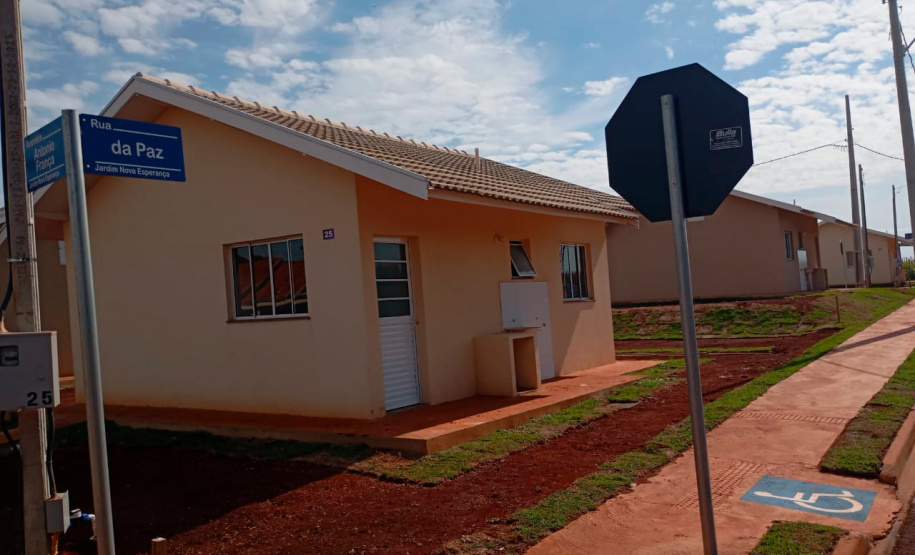 Entrega Jd Nova Esperaça, em Iracema do Oeste