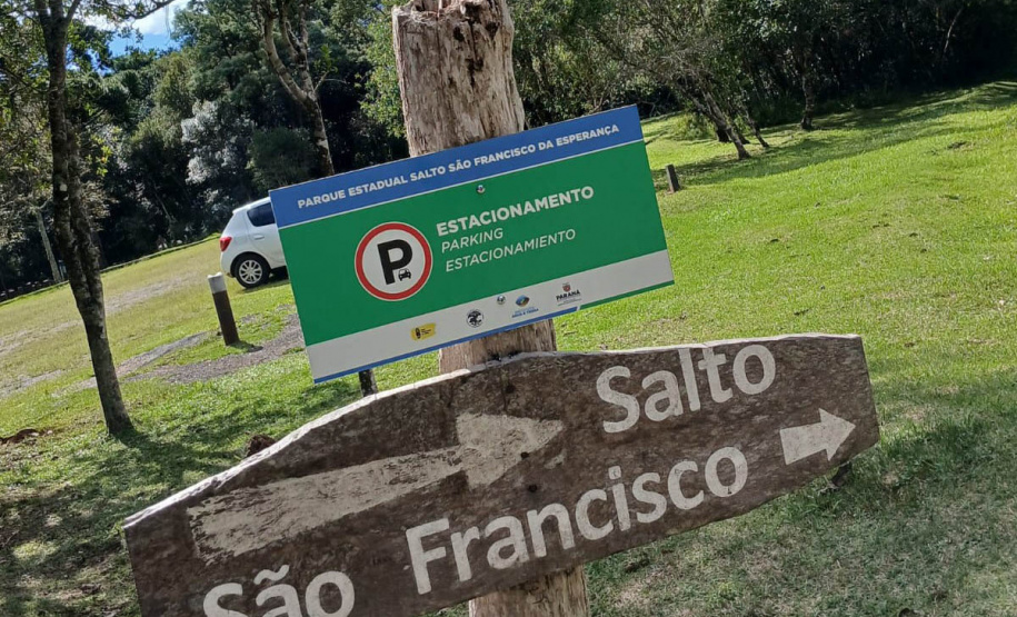 Nova sinalização Unidades de Conservação