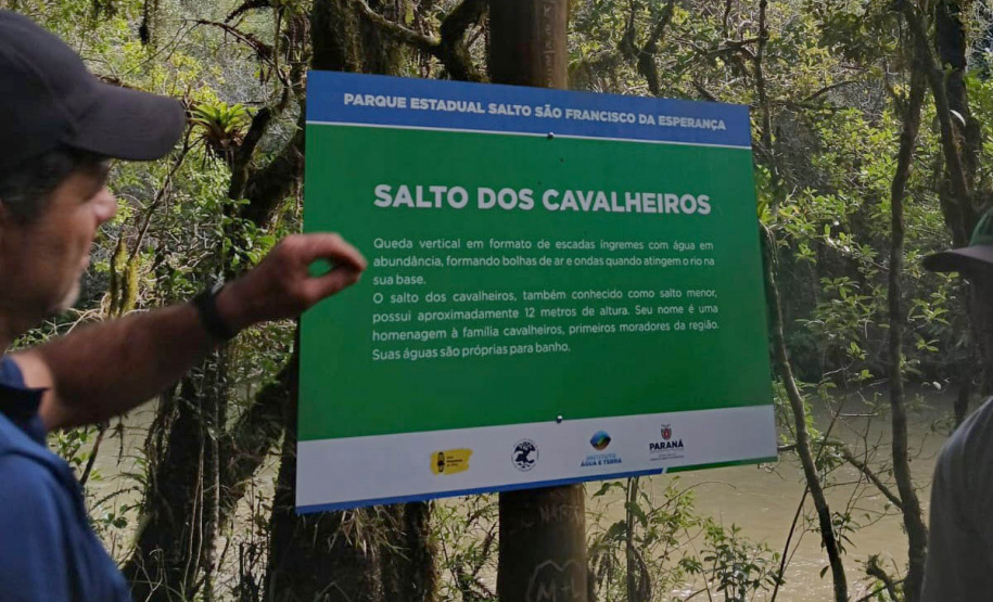 Nova sinalização Unidades de Conservação