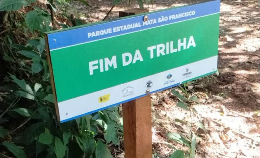 Nova sinalização Unidades de Conservação