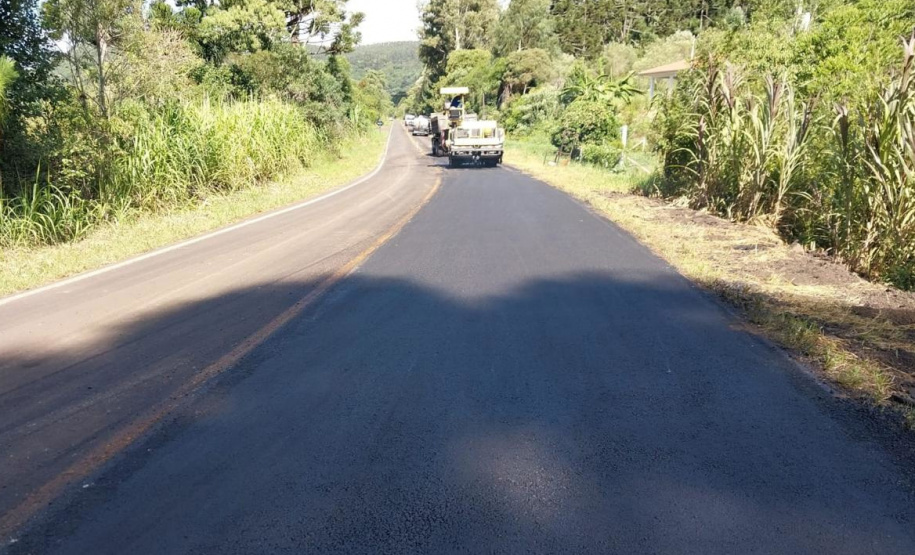 Conservação da PR-446 entre União da Vitória e Porto Vitória