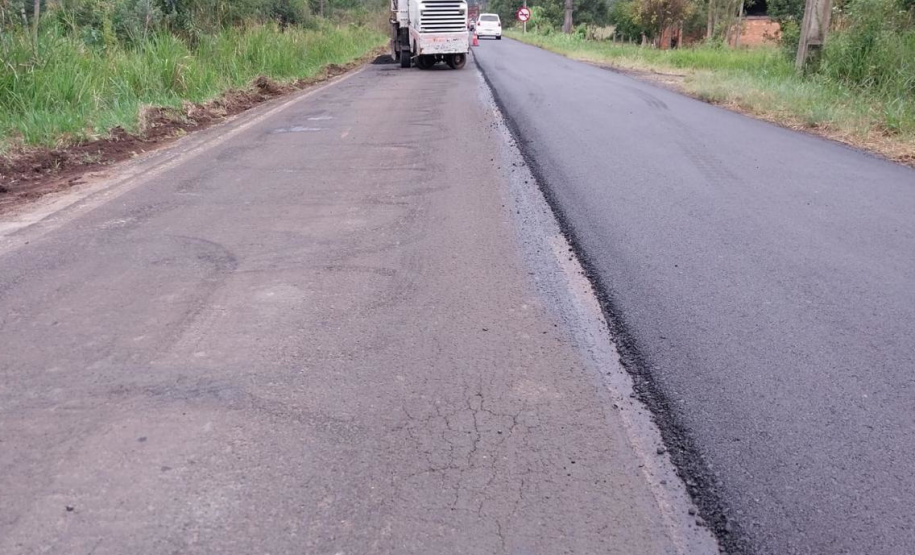 Conservação da PR-446 entre União da Vitória e Porto Vitória