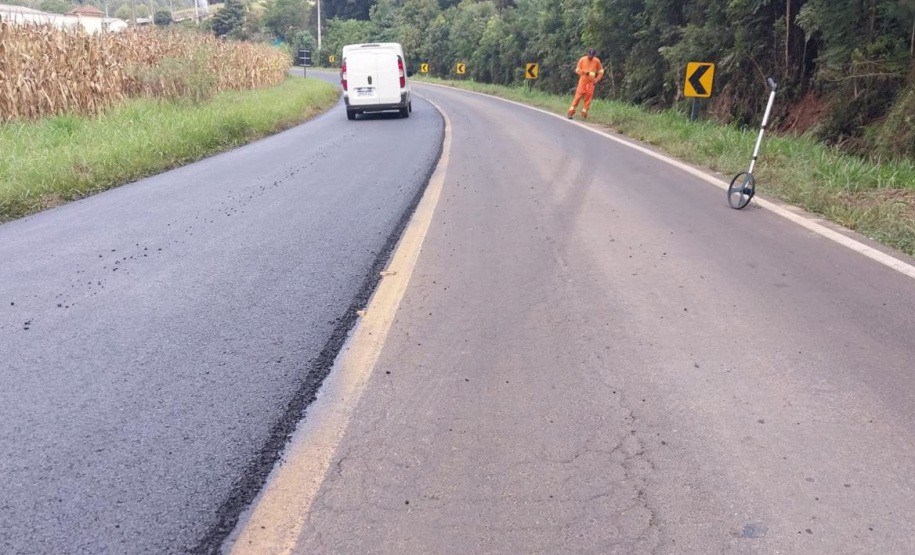 Conservação da PR-446 entre União da Vitória e Porto Vitória