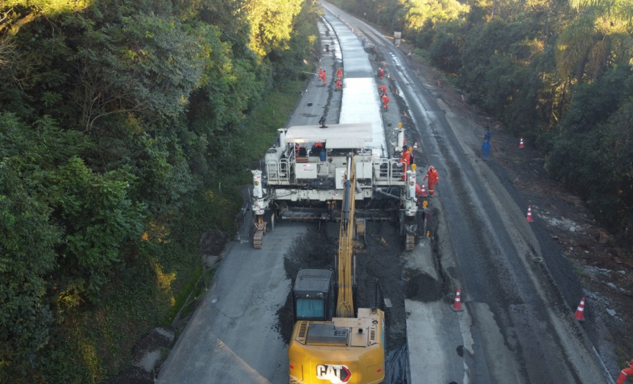 PRC-487 e PR-460 entre Nova Tebas e Pitanga.