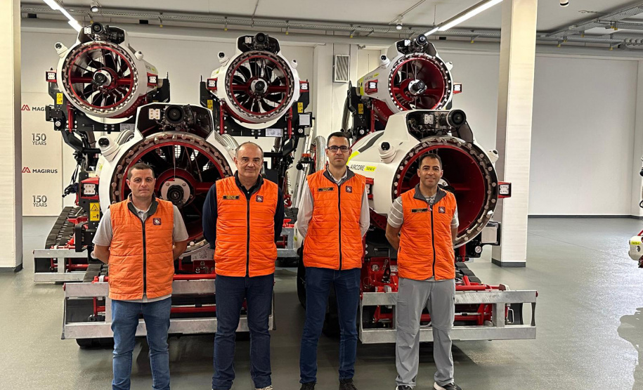 Em visita técnica na Europa, Estado finaliza compra de 8 robôs de combate a incêndios