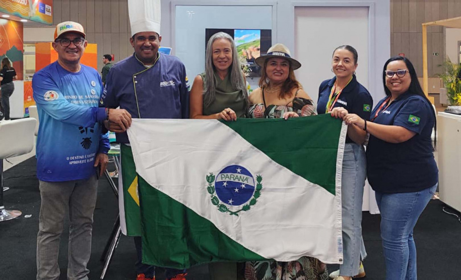 Paraná apresenta diversidade e gastronomia típica no 10º Salão Nacional do Turismo em Fortaleza