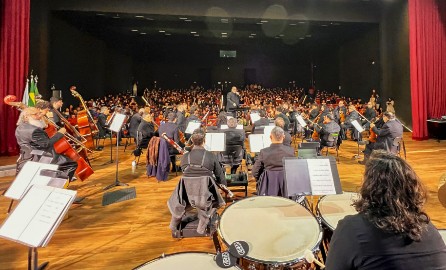 Projeto Guaíra para Todos leva concerto didático a Almirante Tamandaré