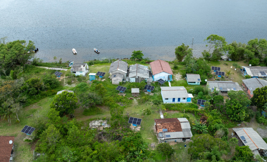Copel - População que vive em ilhas do Paraná ganha acesso à energia solar