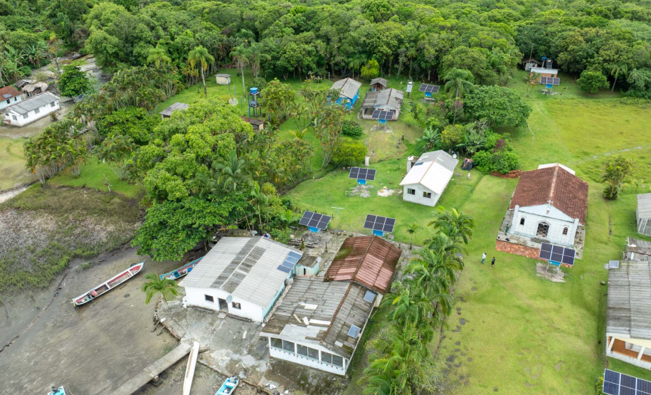 Copel - População que vive em ilhas do Paraná ganha acesso à energia solar
