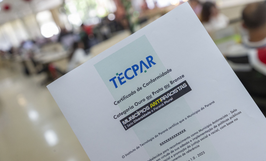 TECPAR - Paraná já tem municípios engajados em certificação antirracista e primeiros a aderir terão apoio do Estado