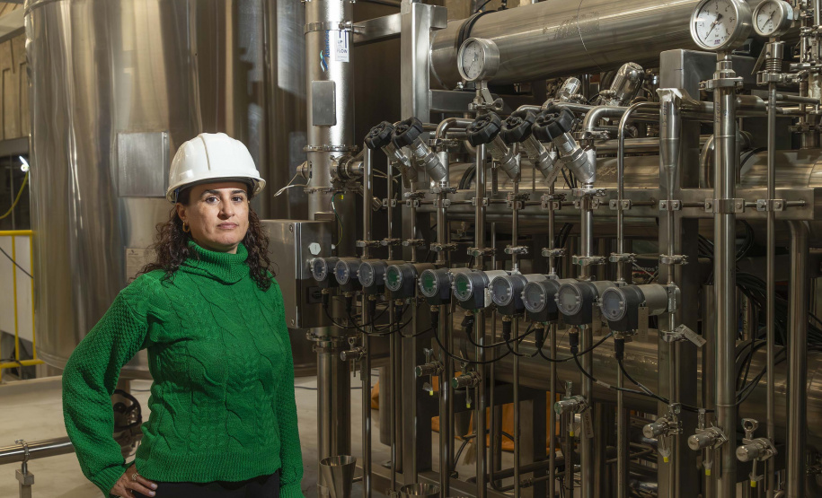Giselle Nocera, gerente do Centro de Pesquisa e Produção de Insumos para Diagnósticos Veterinários