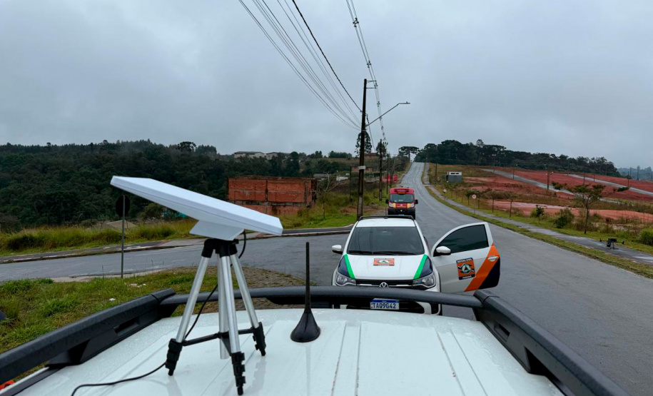 Equipamentos de internet portátil aprimoram vistorias da Defesa Civil