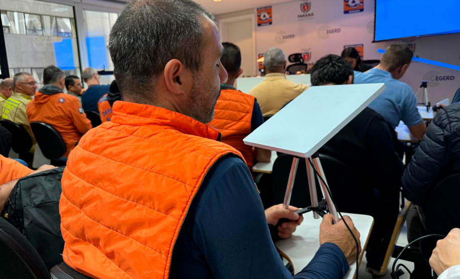 Equipamentos de internet portátil aprimoram vistorias da Defesa Civil