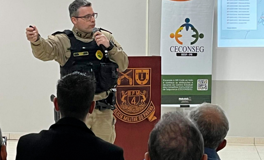 Forças de segurança promovem encontro comunitário para fortalecer ações integradas em Maringá