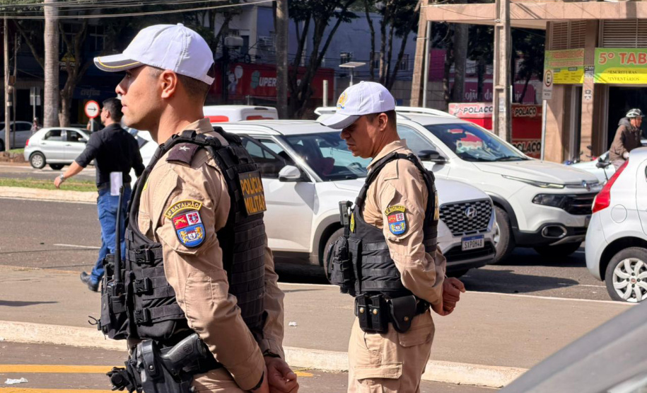 Forças de segurança realizam simulado de sinistro de trânsito em Maringá