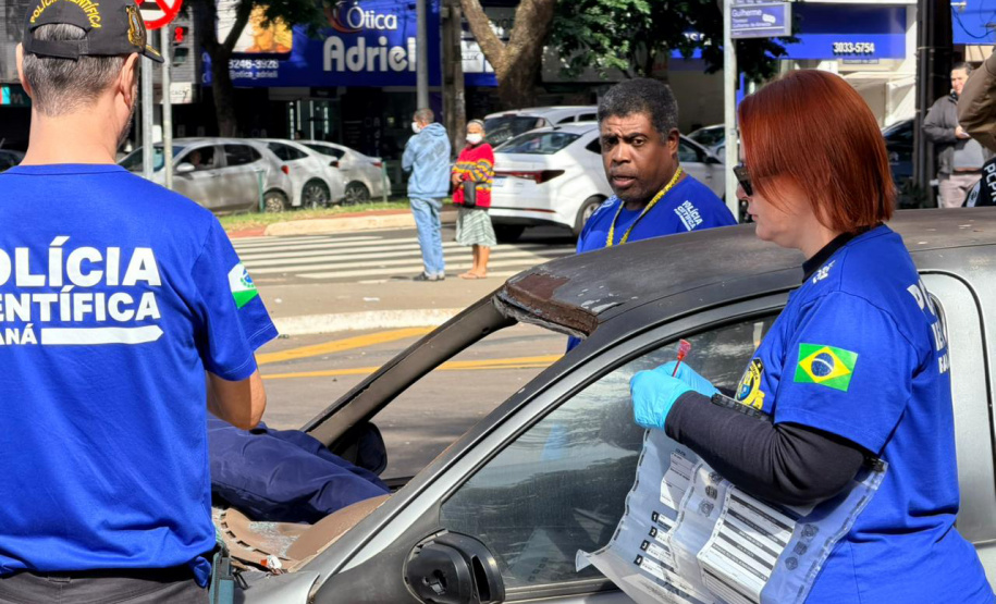 Forças de segurança realizam simulado de sinistro de trânsito em Maringá