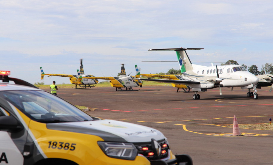 Nova base aérea da PMPR em Umuarama amplia presença policial no Noroeste e fronteira