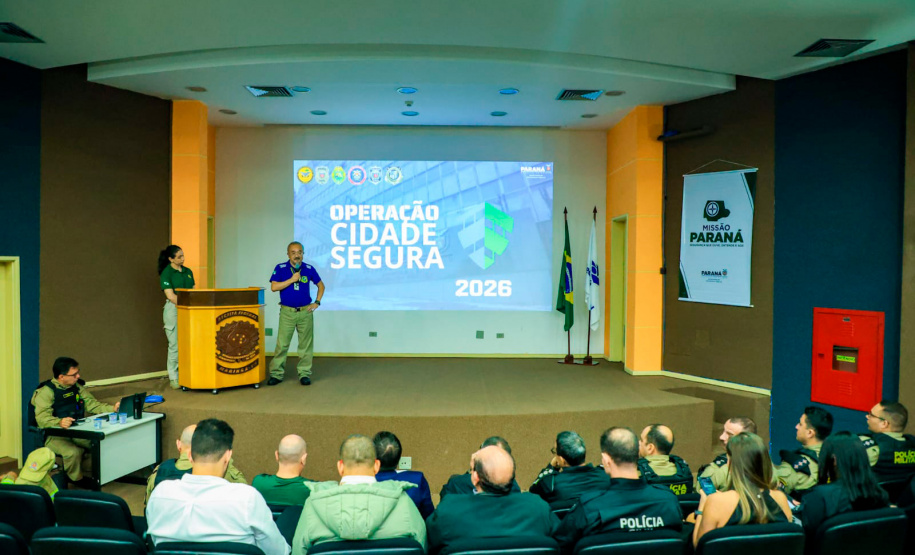 Missão Paraná VII reforça integração das forças de segurança em reuniões estratégicas do Cidade Segura na região de Maringá
