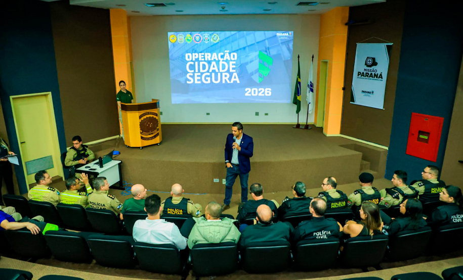 Missão Paraná VII reforça integração das forças de segurança em reuniões estratégicas do Cidade Segura na região de Maringá