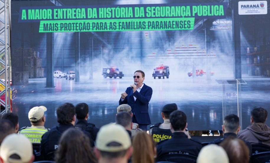 Governo do Estado entrega 50 novas viaturas e reforça estrutura da segurança pública no Sudoeste